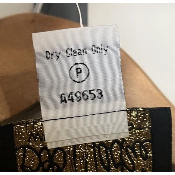 NWT Bob Mackie Multicolored 100% Silk Short Sleeve Button Down Blouse Size 2X - Picture 7 of 9